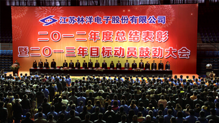 奮斗2013年，為開啟林洋事業(yè)新的征程而努力奮斗